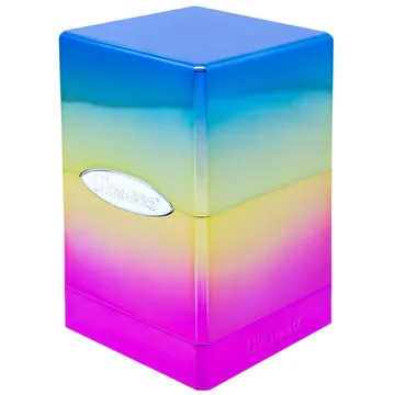 Ultra Pro Hi-Gloss Rainbow Satin Tower Deck Box - image of product number: 1