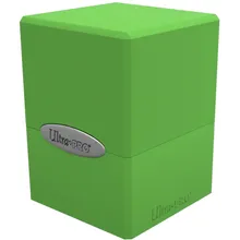 Recommended product: Ultra Pro Lime Green Satin Cube Deck Box
