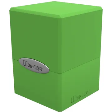 Ultra Pro Lime Green Satin Cube Deck Box - image of product number: 1