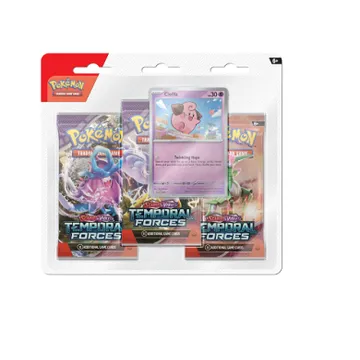Pokemon SV5 Temporal Forces 3-Booster Blister Cleffa - slika proizvoda pod brojem: 1