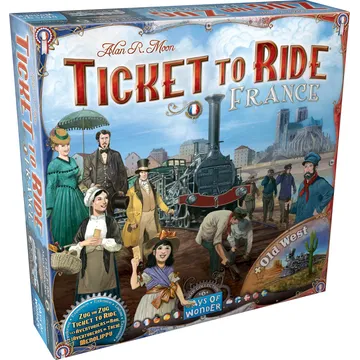 Ticket to Ride Map Collection France & Old West - slika proizvoda pod brojem: 1