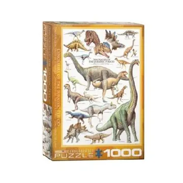 Puzzle Dinosaurs of Jurassic Period - slika proizvoda pod brojem: 1