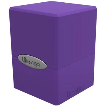 Ultra Pro Royal Purple Satin Cube Deck Box - image of product number: 1