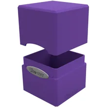 Recommended product: Ultra Pro Royal Purple Satin Cube Deck Box