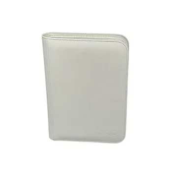 Vivid 4-Pkt White Zippered PRO-Binder - image of product number: 1