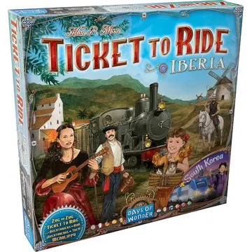 Ticket to Ride Map Collection 8 - Iberia & South Korea - slika proizvoda pod brojem: 1