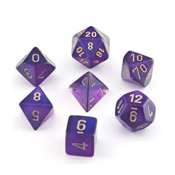 Chessex Borealis Royal Purple with Gold Luminary - slika proizvoda pod brojem: 1