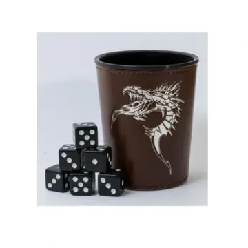 Blackfire Dice Cup Brown - slika proizvoda pod brojem: 1