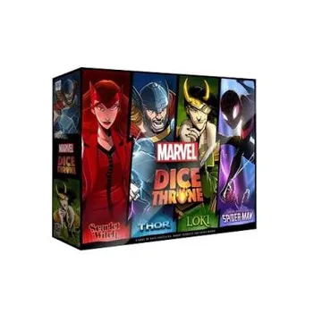 Marvel Dice Throne 4 Hero Box (Scarlet Witch, Thor, Loki, Spider-Man) - slika proizvoda pod brojem: 1