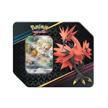 Pokemon TCG Crown Zenith Special Art 7 inches Tin Galarian Zapdos - image of product number: 1