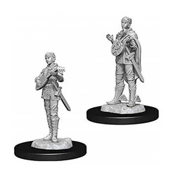 D&D Nolzur's marvelous miniatures - Female Half-Elf Bard - slika proizvoda pod brojem: 1