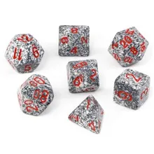 Recommended product: Chessex Speckled Granite
