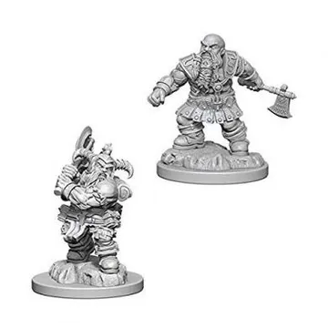 D&D Nolzur's marvelous miniatures - Male Dwarf Barbarian - image of product number: 1