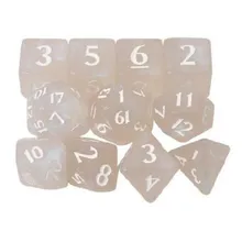 Preporučeni proizvod:  Eclipse 11- Dice Set Smoke Grey