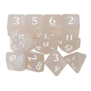 Eclipse 11- Dice Set Smoke Grey - slika proizvoda pod brojem: 1