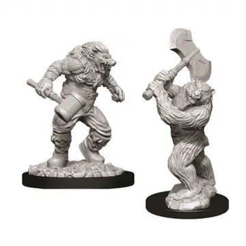 D&D Nolzur's marvelous miniatures - Wereboar & Werebear - slika proizvoda pod brojem: 1