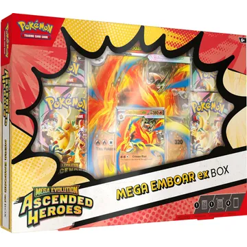 Pokemon TCG ME2.5 Ascended Heroes Mega Emboar ex Box - slika proizvoda pod brojem: 1