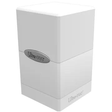 Ultra Pro Satin Tower Deck Box - Arctic White - image of product number: 1
