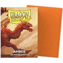 Recommended product: Dragon Shield Standard Amber Matte