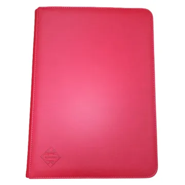Kaissa 9-Pkt Premium Zippered Binder Red - slika proizvoda pod brojem: 1