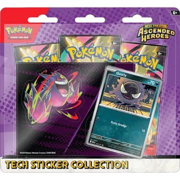Pokemon TCG Mega Evolution Ascended Heroes Tech Sticker Collection Gastly - slika proizvoda pod brojem: 1