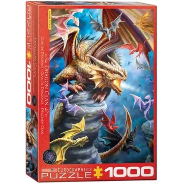 Puzzle Dragon Clan by Anne Stokes - slika proizvoda pod brojem: 1