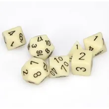 Preporučeni proizvod:  Chessex Opaque Ivory with Black