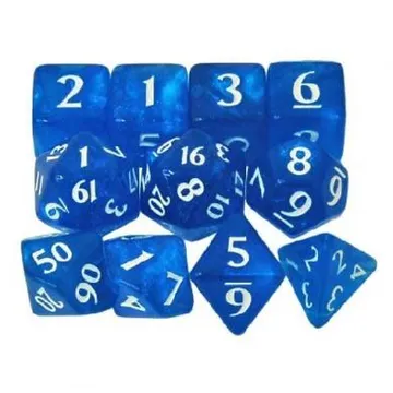 Eclipse 11- Dice Set Pacific Blue - slika proizvoda pod brojem: 1