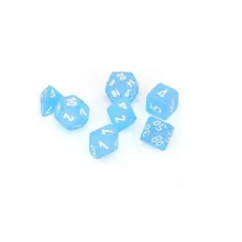 Preporučeni proizvod:  Chessex Mini Frosted Caribbean with White 7-Dice Set
