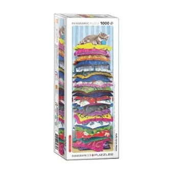 Puzzle Fluffy Kitty on Pillows - slika proizvoda pod brojem: 1