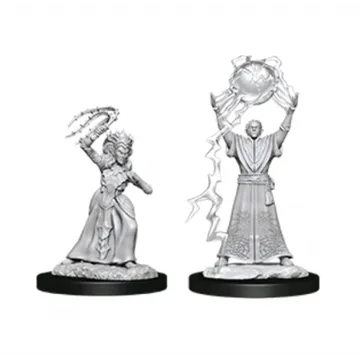 D&D Nolzur's Marvelous Miniatures Drow Mage & Drow Priestess - image of product number: 1