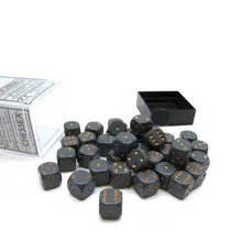 Preporučeni proizvod: Chessex Opaque Dark Grey with Copper 12mm D6 (36 Dice)