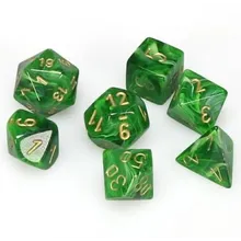 Preporučeni proizvod:  Chessex Vortex Green with Gold