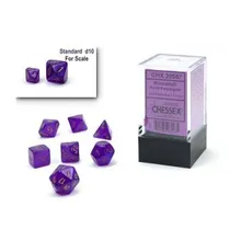 Preporučeni proizvod:  Chessex Mini Borealis Luminary Royal Purple with Gold 7-Dice Set