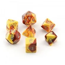 Preporučeni proizvod: Chessex Gemini Red Yellow with Silver