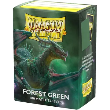 Dragon Shield Standard Forest Green Matte Sleeves - image of product number: 1