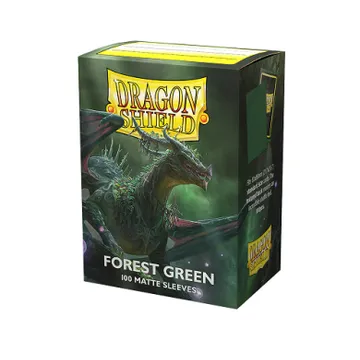 Dragon Sheild Matte Forest Green Standard Sleeves  - image of product number: 1