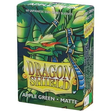 Dragon Shield Small Apple Green Matte Sleeves - image of product number: 1