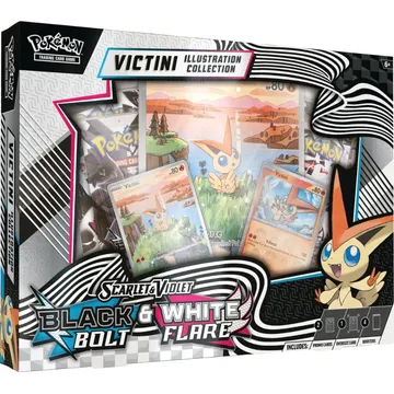 Pokemon TCG Scarlet and Violet Black Bolt & White Flare Victini Illustration Collection - slika proizvoda pod brojem: 1