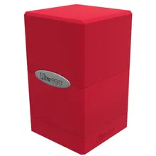 Recommended product: Ultra Pro Red Satin Tower Deck Box