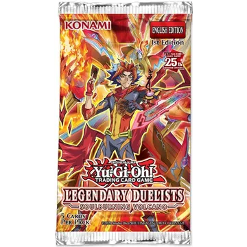 Yu Gi Oh Soulburning Volcano Booster (1st Edition) - image of product number: 1