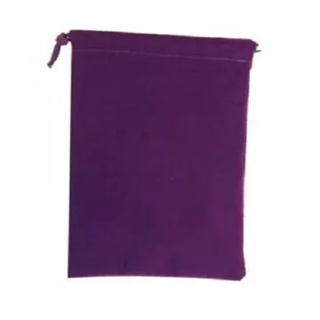 Large Suedecloth Dice Bags Purple - slika proizvoda pod brojem: 1