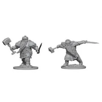 D&D Nolzur's marvelous miniatures - Male Dwarf fighter - image of product number: 1