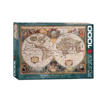 Puzzle Orbis Geographica World Map - slika proizvoda pod brojem: 1
