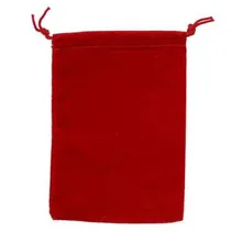 Recommended product: Large Suedecloth Dice Bags Red