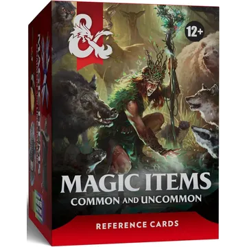 D&D 5.5e Magic Items Reference Cards - Common and Uncommon - slika proizvoda pod brojem: 1