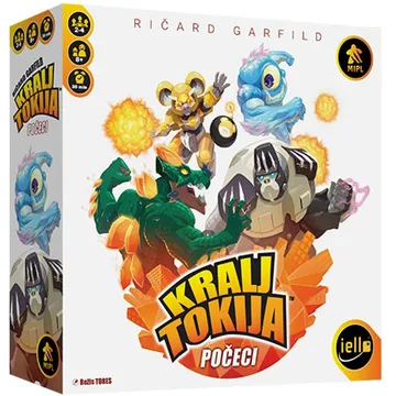 Kralj Tokija Počeci (King of Tokyo Origins na srpskom jeziku) - slika proizvoda pod brojem: 1