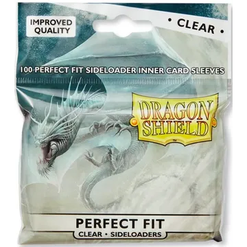 Dragon Shield Clear Perfect Fit Sideloaders 100ct - image of product number: 1