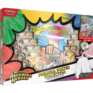 Pokemon TCG Mega Evolution Ascended Heroes Premium Poster Collection Mega Gardevoir - slika proizvoda pod brojem: 1