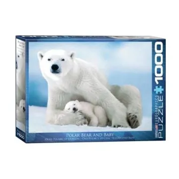 Puzzle Polar Bear & Baby - image of product number: 1
